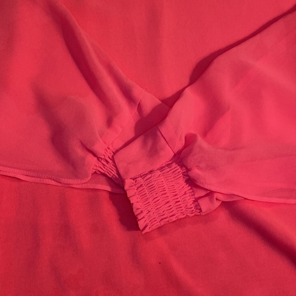 Soya Concept. Bubblegum pink blouse. Size large. - Picture 7 of 9